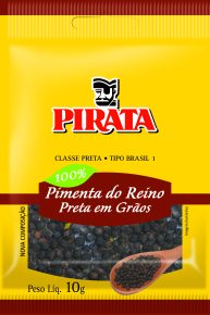 Pimenta do Reino Preta Grão 10g