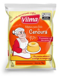 Mistura para Bolo sabor Cenoura 5kg