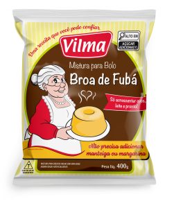 Mistura para Bolo sabor Broa de Fubá 400g