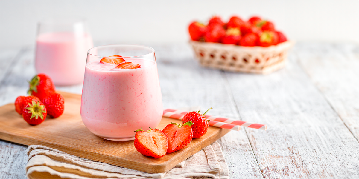 Smoothie de morango