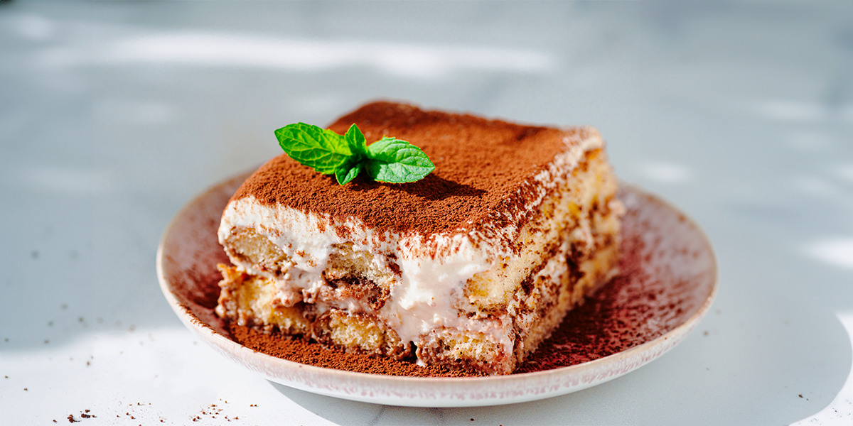 Tiramisu com biscoito de chocolate Vilma