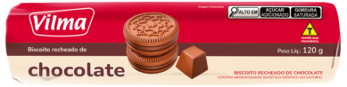 Biscoito Recheado de Chocolate 120g