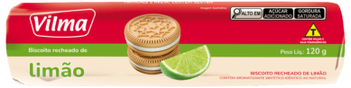 Biscoito Recheado de Limão 120g