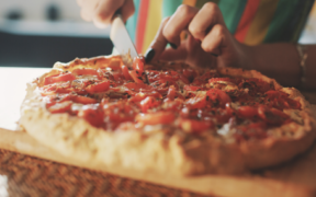 Pizza de liquidificador fácil