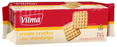 Biscoito Cream Cracker sabor Manteiga 170g
