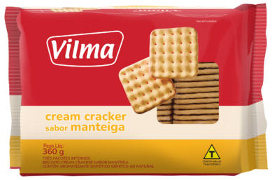 Biscoito Cream Cracker sabor Manteiga 360g