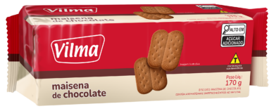 Biscoito Maisena de Chocolate 170g