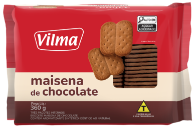 Biscoito Maisena de Chocolate 360g