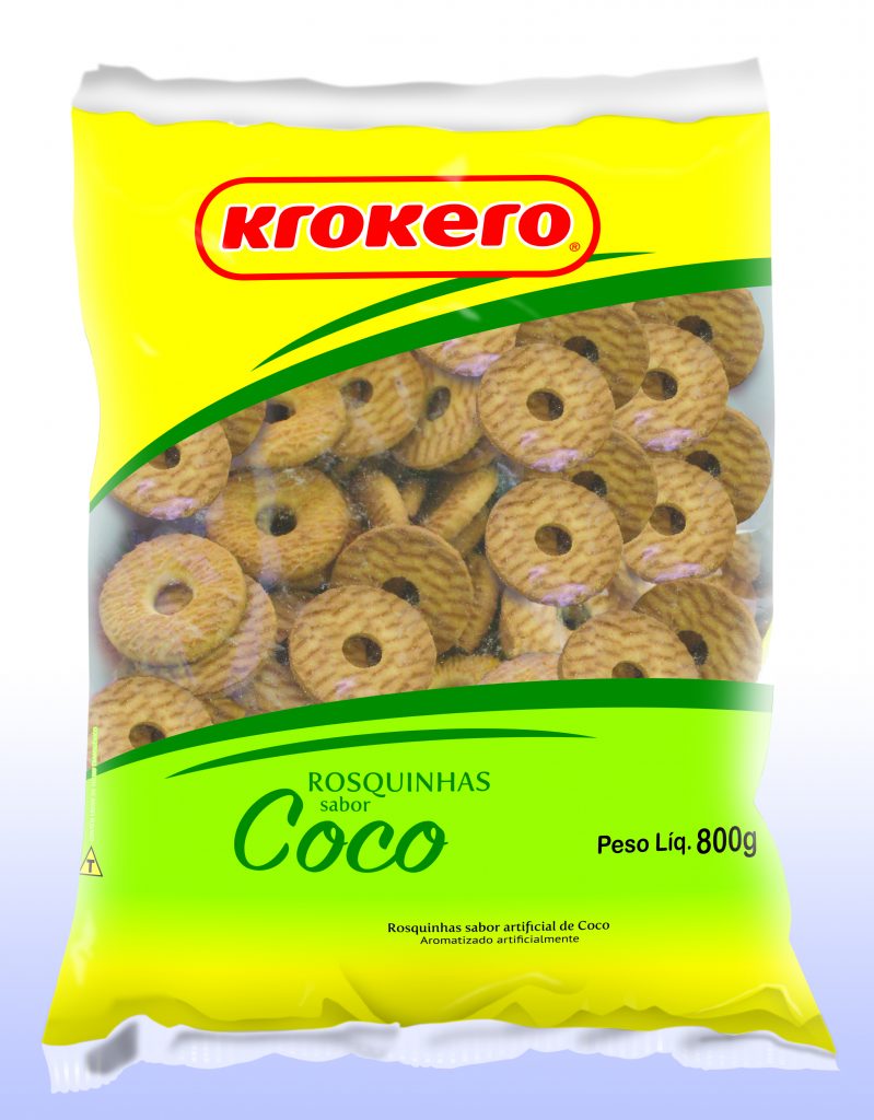 Rosquinhas Coco 800g Krokero