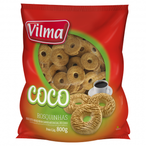 Biscoito Rosquinha de Coco 800g