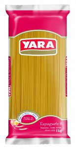 Massa ovos espaguete nº 8 Yara – 1kg
